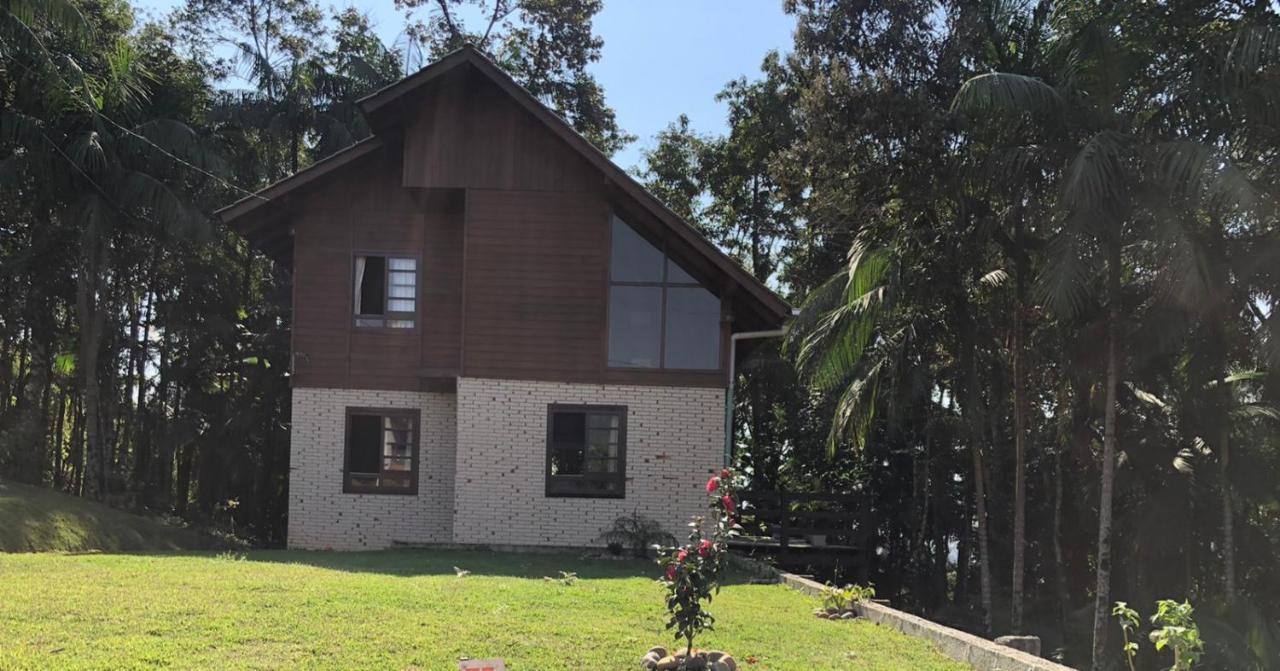 Casa De Campo Rosa Dos Ventos Rodeio Exterior photo